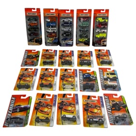 Hot Wheels and Matchbox & Muscle Machines MBX Metal Cars Lot