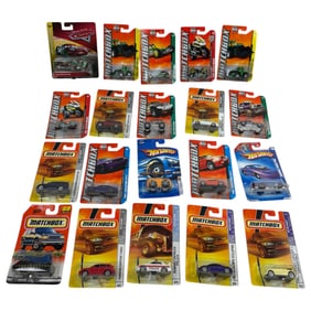 Hot Wheels and Matchbox & Muscle Machines MBX Metal Cars Lot