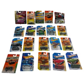 Hot Wheels and Matchbox & Muscle Machines MBX Metal Cars Lot