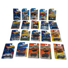 Hot Wheels and Matchbox & Muscle Machines MBX Metal Cars Lot