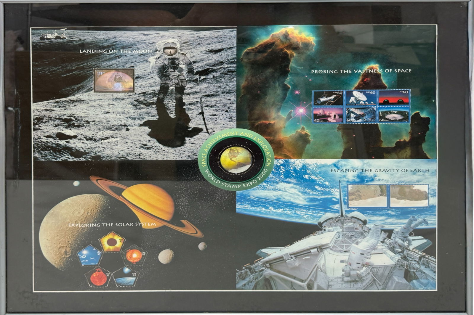 Space Achievement and Exploration, World Stamp Expo 2000 (1 of 7)
