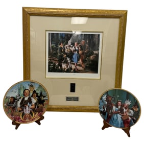 The Wizard of Oz Limited Editiion "Follow The Yellow Brick Road" 40/300 Serigraph