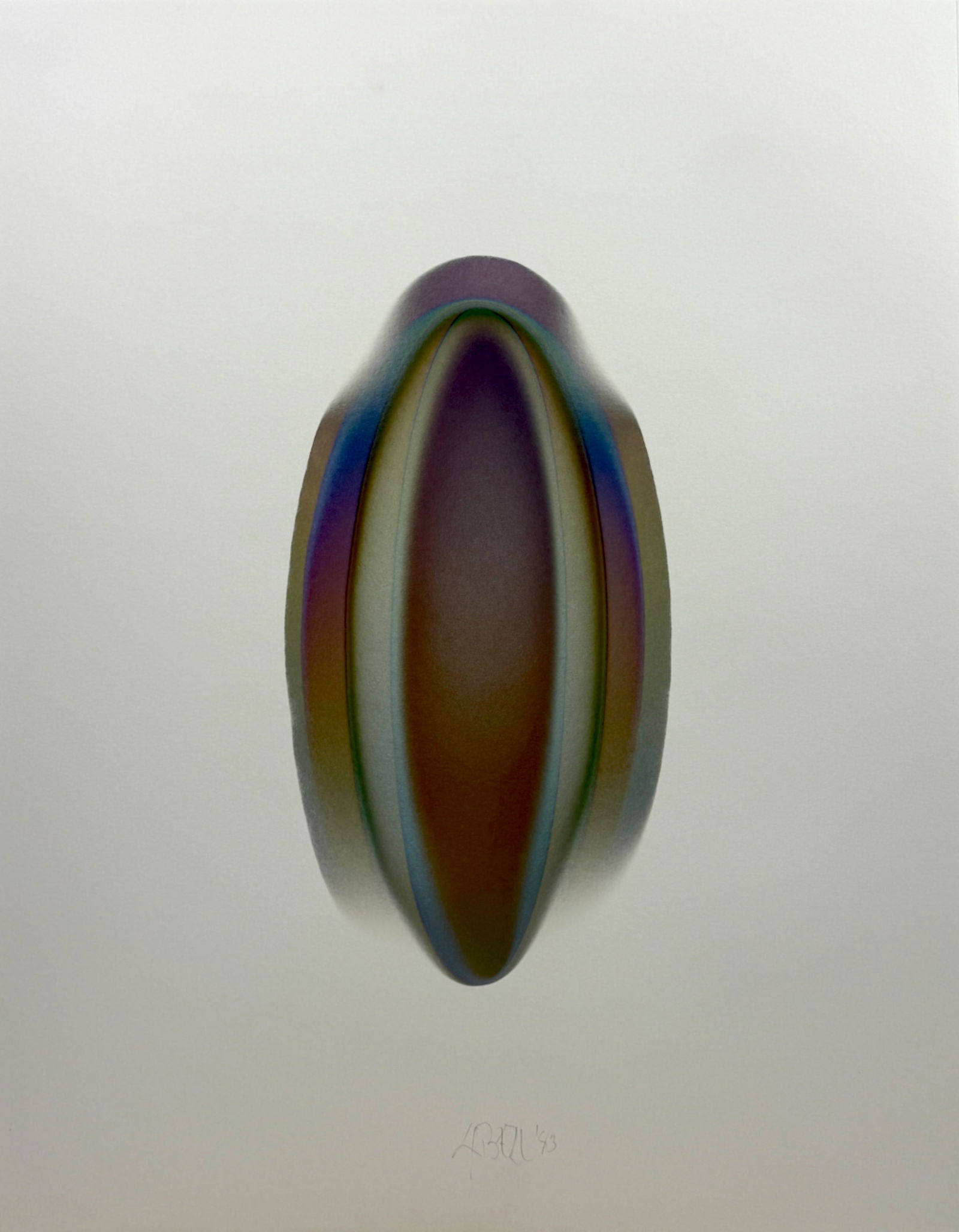 Origional Larry Bell Medium Eclipse signed and dated (1 of 11)