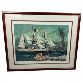 Vintage John Kelly Homeward Bound Celebration Signed Artist Proof Serigraph