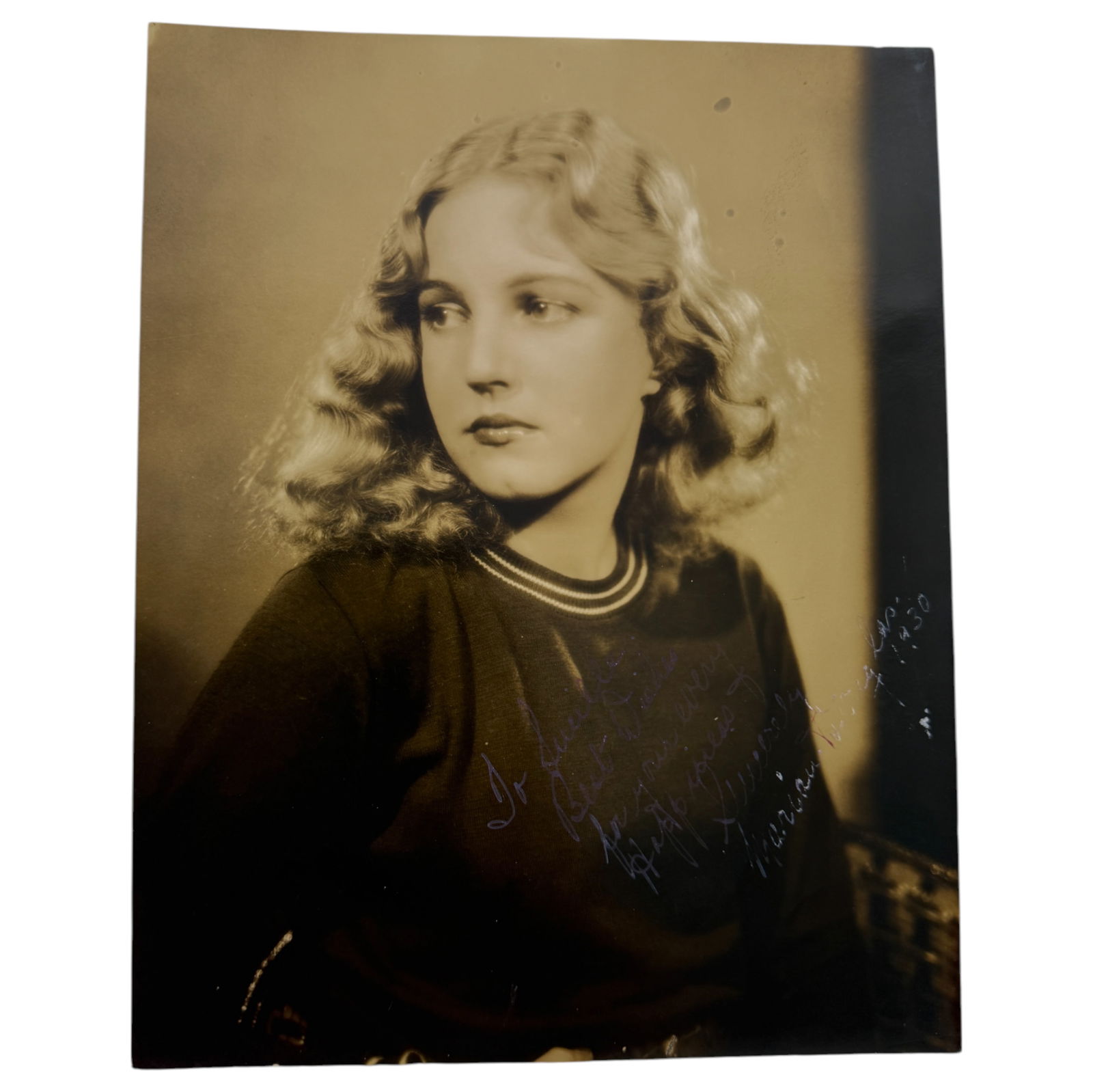 Vintage Hollywood Stars Signed 8x10 Photo of Marion Douglas (1 of 3)