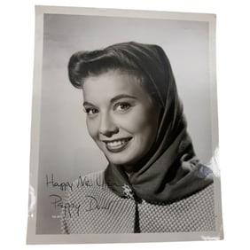 Vintage Hollywood Stars Signed 8x10 Photo of Peggy Dow