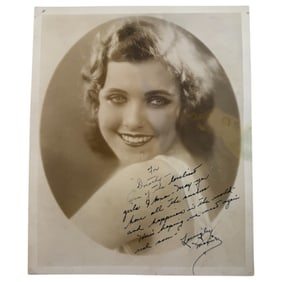 Vintage Hollywood Stars Signed 8x10 Photo of Maxine Doyle