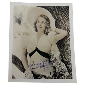 Vintage Hollywood Stars Signed 8x10 Photo of Jessica Dragouette