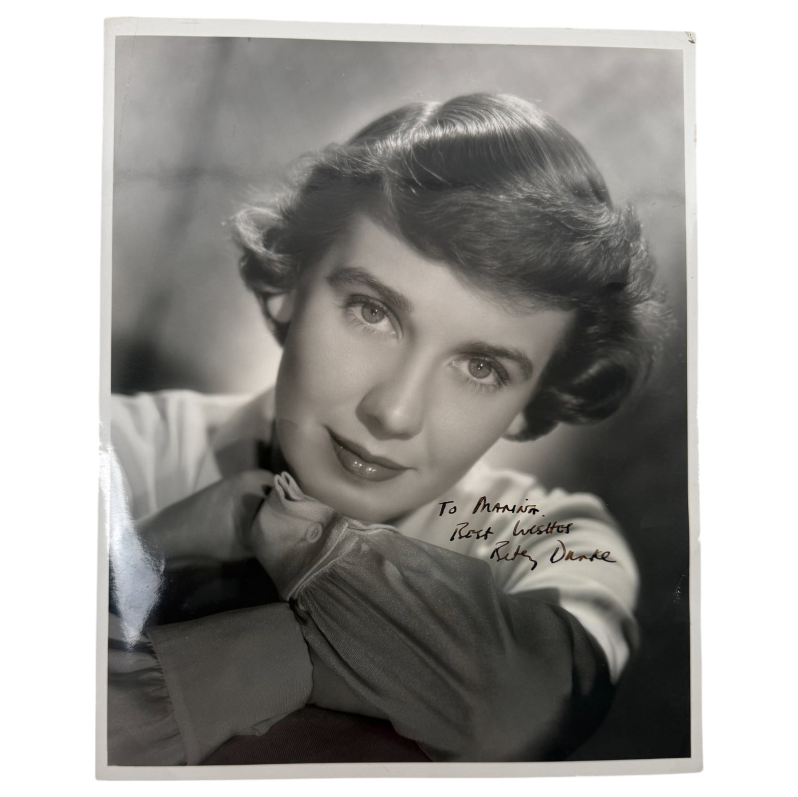 Vintage Hollywood Stars Signed 8x10 Photo of Betsy Drake: Vintage Hollywood Stars Signed 8x10 Photo of Betsy Drake