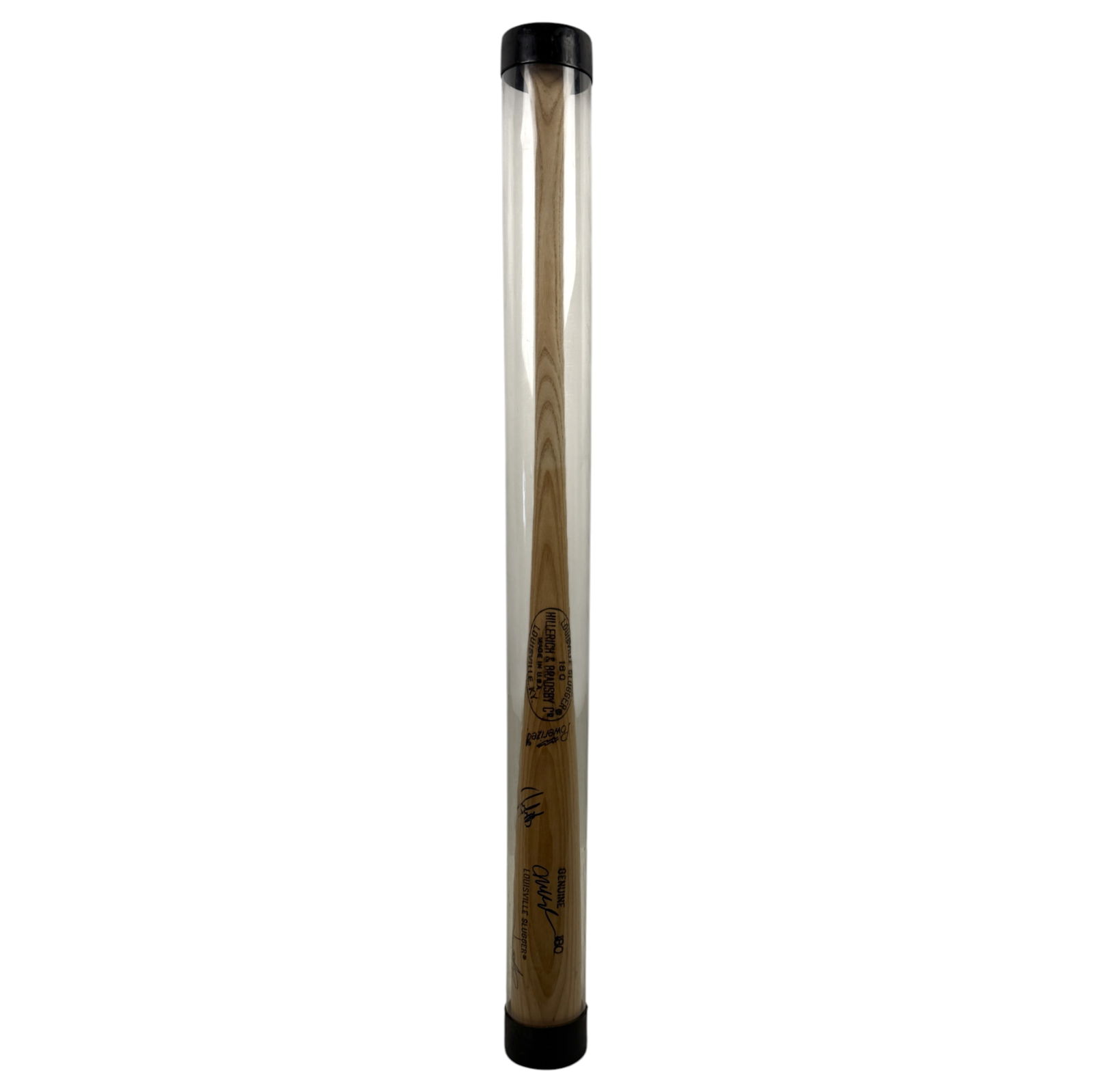 Authentic Signed Baseball Bat: Signed by