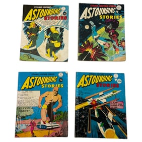 Vintage Sci-fi Horror Strange Suspense Stories Astounding Stories UK Version Comic Book Lot