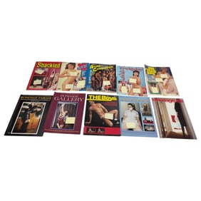 Vintage Adult Magazine Collection Lot of 10 NOS