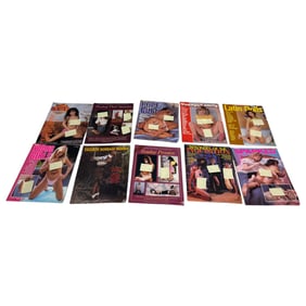 Vintage Adult Magazine Collection Lot of 10 NOS