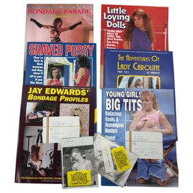 Erotic Magazines and XXX Deadstock Photos
