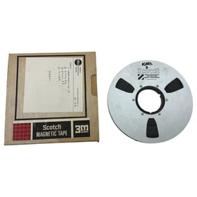 3m Scotch 1/2 207 Reel to Reel Anolog Tapes Mike and Larry instrumental Killer Song