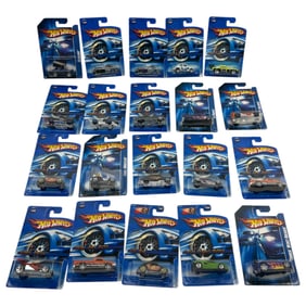20 Hot Wheels Die-Cast Car Lot