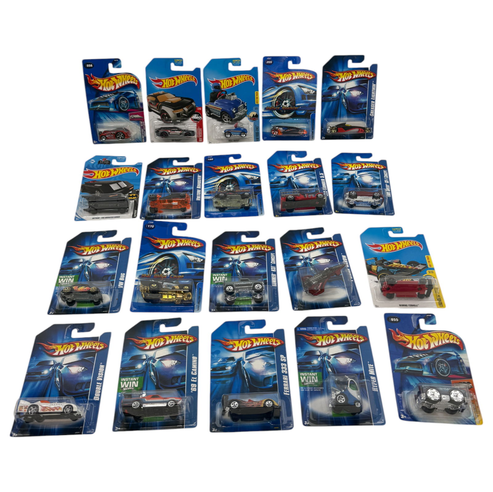Hot Wheels 20-Car Lot w/ Ferrari & Vulture (1 of 4)