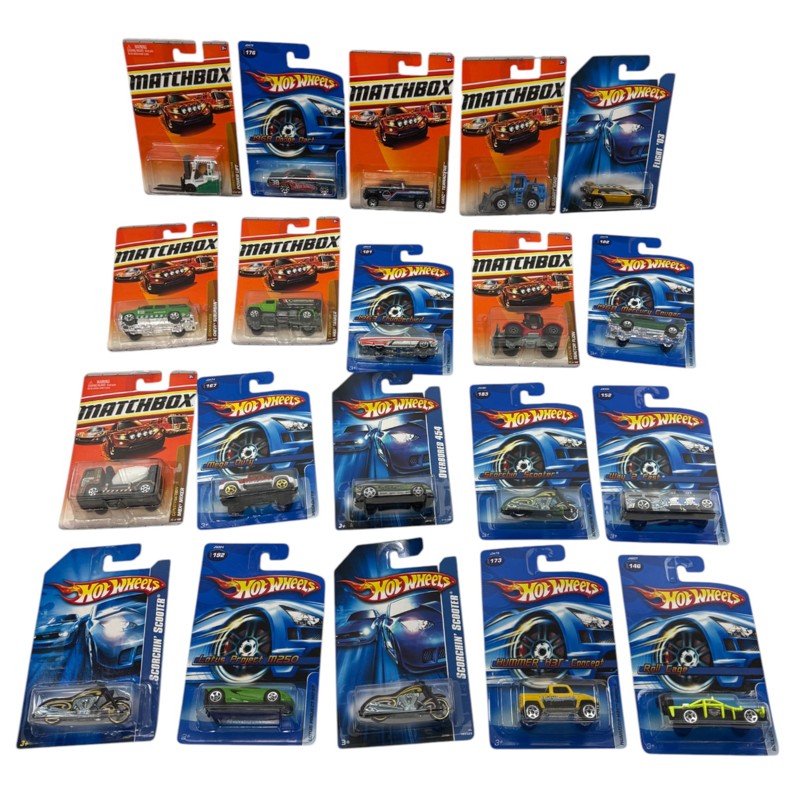 20 Hot Wheels & Matchbox Car Assortment (1 of 4)