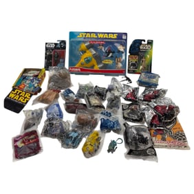 Star Wars Action Figures and Playskool Duel Set