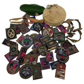 Vintage Military Patch Collection of 50