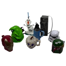 Vintage Disney Souvenir Cup Collection Lot