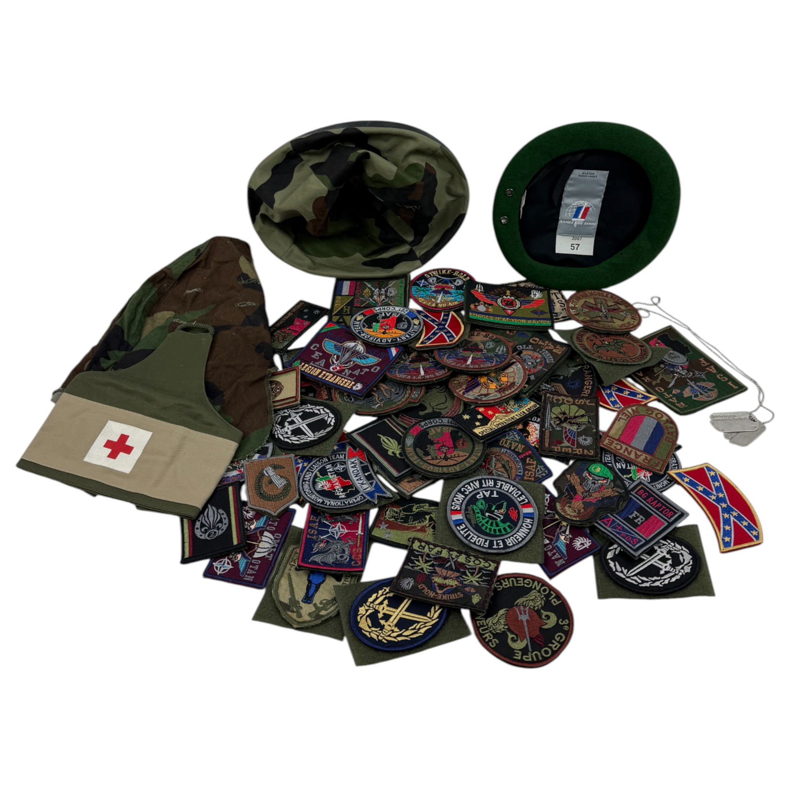 Vintage Military Patch Collection of 50 (1 of 2)