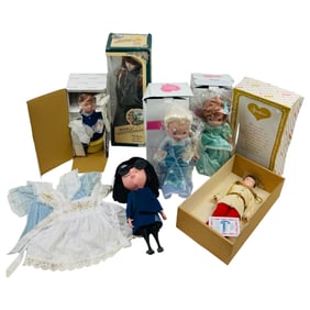Vintage Disney and Porcelain Dolls & Dresses