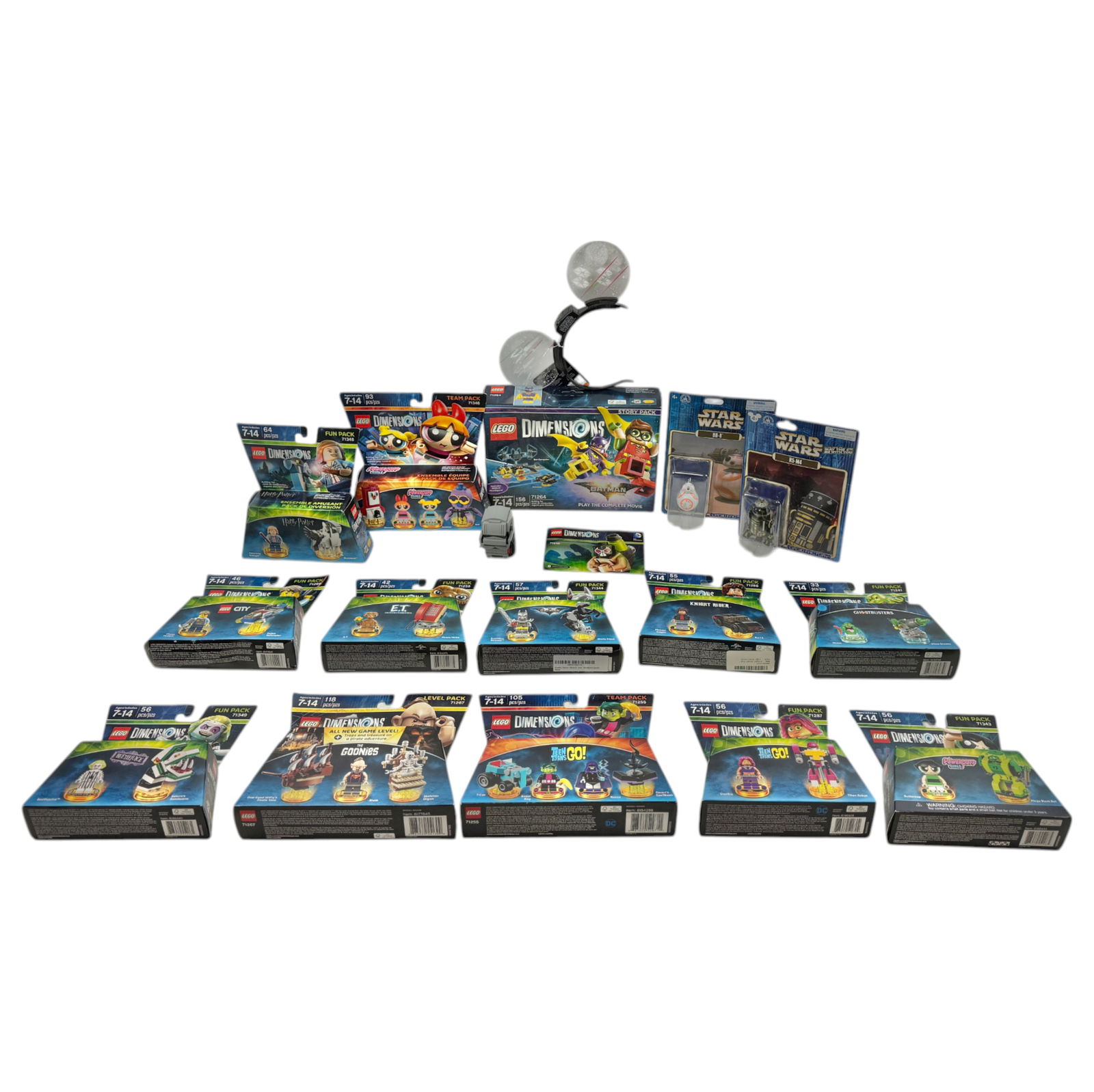 Collectible Lego Dimensions Fun Pack Lot: Collectible Lego Dimensions Fun Pack Lot