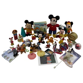 Vintage Disney Mickey Mouse Collectors Lot