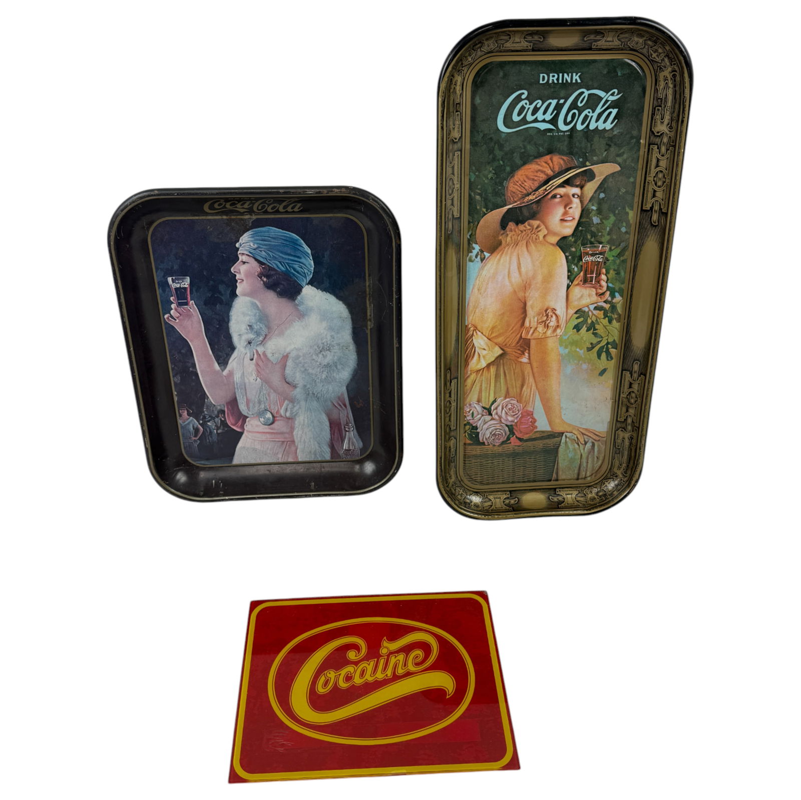 Vintage Coca-cola Trays: Vintage Coca-cola Trays