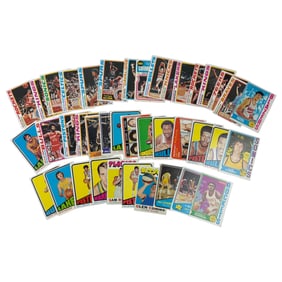 Vintage Pat Riley ang Gail Goodrich and Assorted NBA Basketball Card Lot