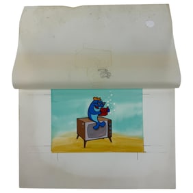 Vintage Animation Cel for Star Kist Tuna Commercial