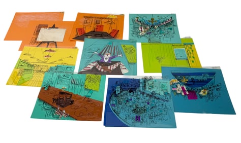 Vintage 1970s School House Rock Animation Cel