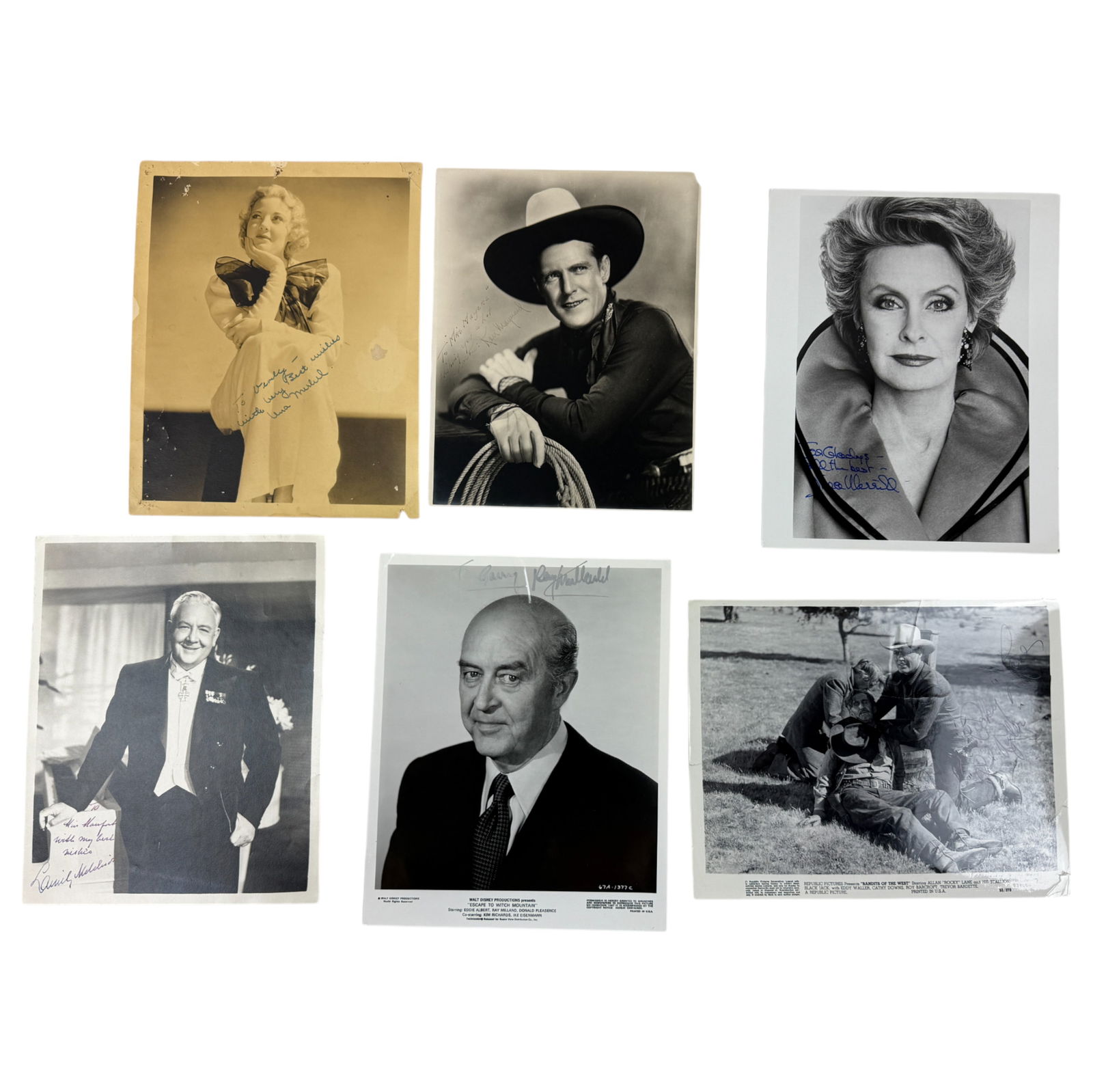 Vintage Signed Photos of Hollywood Actors and Actresses (1 of 7)