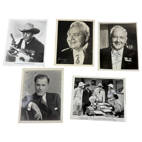 Vintage Signed Photos of Hollywood Actors and Actresses