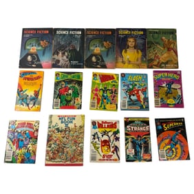 Vintage Astounding Science Fiction Book Lot