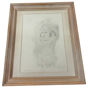 Vintage 1968 Lithograph Signed By J Conden on Bottom Middle, Limited Edition 1/1