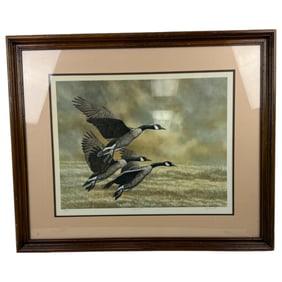 Christopher Forrest - "Journey's End" Hand Signed Titled and Numbered Lithgoraph 297/380 w/ COA