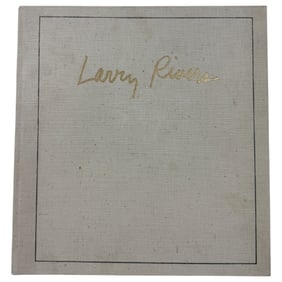 Drawings and Digressions by Larry Rivers Hardcover Book Signed by Larry Rivers 142/200