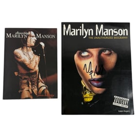 Marilyn Manson Book collection Lot of 2