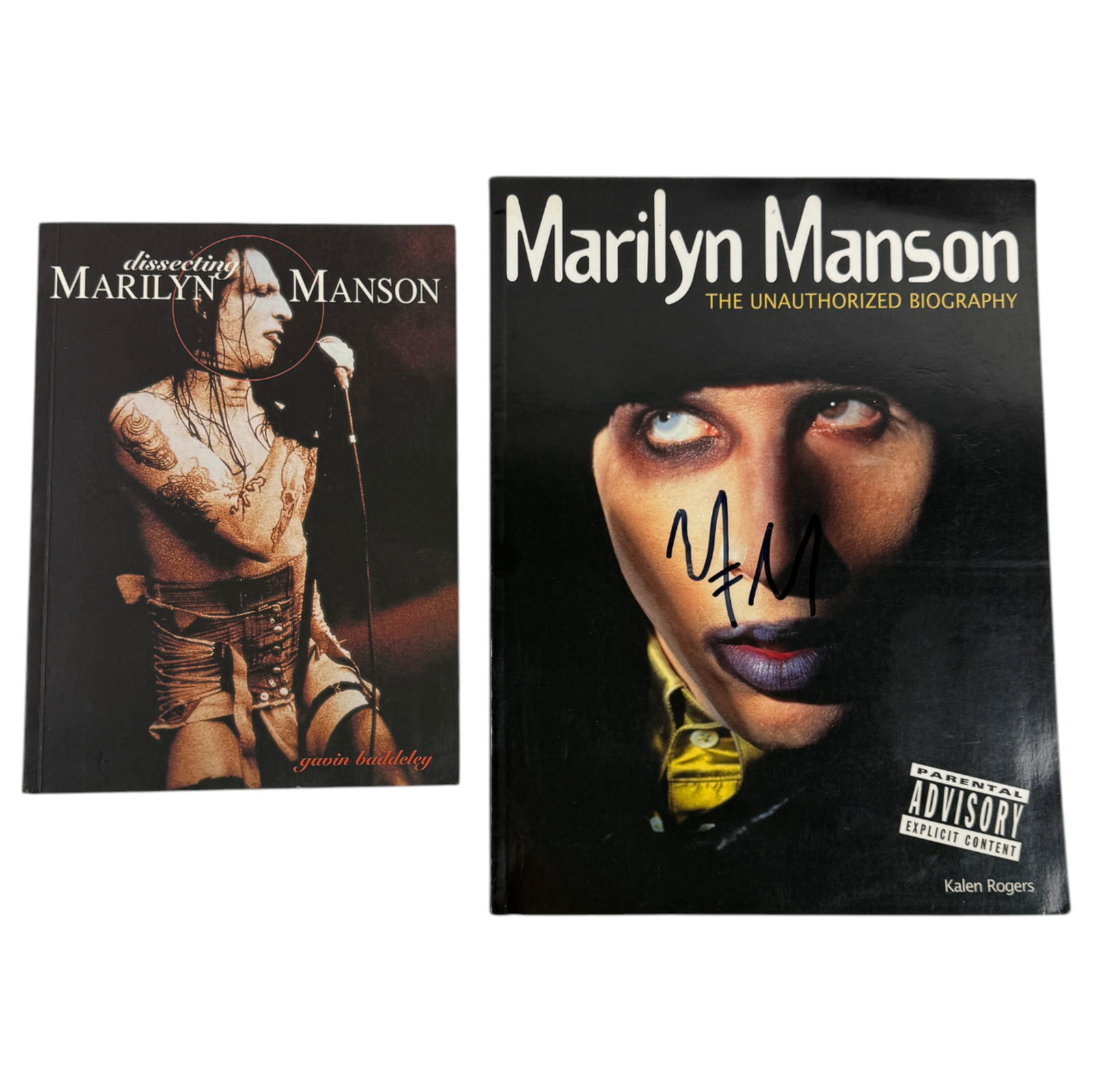 Marilyn Manson Book collection Lot of 2 (1 of 5)