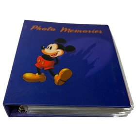 Vintage Disney Postcard Binder - Mickey & Orlando