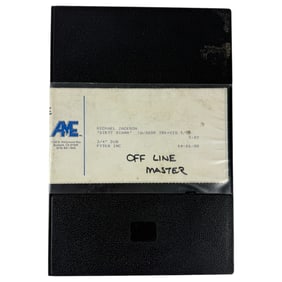 Michael Jackson – “Dirty Diana?? OFF LINE MASTER Tape (PYTKA Inc. Production 1988)