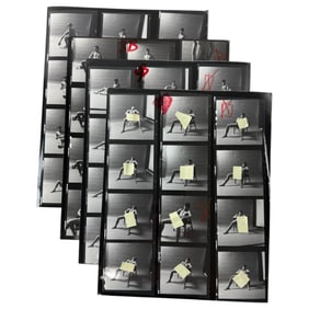 Vintage Adult Gay Male Interest Movie Sceen Shoot Film Production Contact Sheet Photo Mike Strapp