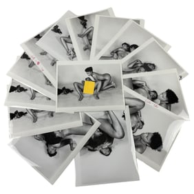 Vintage Black and White Photos Nudes lot of 15 Photos