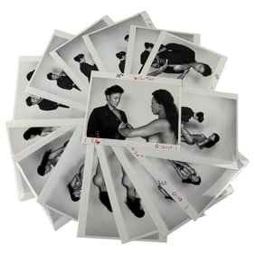 Vintage Black and White Photos Nudes lot of 15 Photos