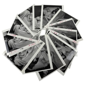 Vintage Black and White Photos Nudes lot of 15 Photos