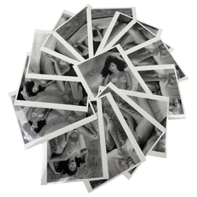 Vintage Black and White Photos Nudes lot of 15 Photos