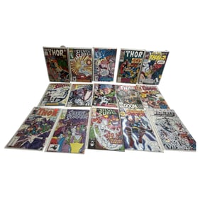 Vintage Comic Book Marvel DC Collection Lot of 15 Books