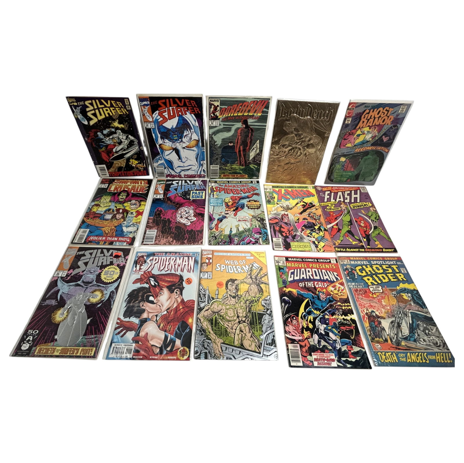 Vintage Comic Book Marvel DC Collection Lot of 15 Books (1 of 1)